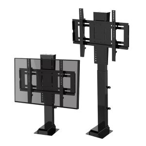 DMInteract DMCTD-TV2-1 Motorized Lift Height Adjustable Electric TV Stand with Remote Control