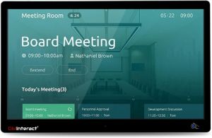 DMInteract DM-101TWM Wall Mount 10.1" Touch LED Meeting Room Manager (RK3288, 2GB, 16GB Android System)