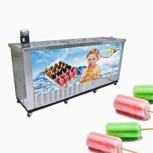 DMInteract 10 Molds 6.0Kw Commercial Ice Lolly Making Machine