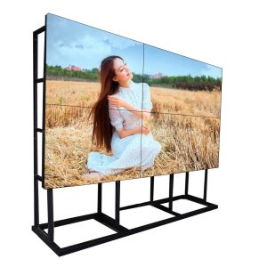DMInteract US-DM462X2B/S 2X2 Matrix 46" 3.5mm Ultra Narrow Bezel 4K Full HD High-Resolution Ultra Thin LCD Video Wall Display With Floor Stand